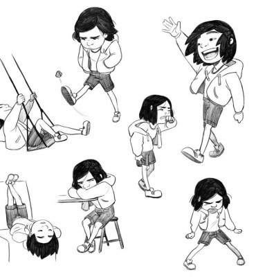 Elodie Xia - personal project for Gobelins, animation school entrance exam